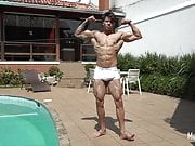 Sexy muscle young guy