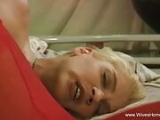 Blonde Wife Inserting Her Dildo Deep Playing Alone 