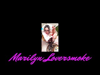 Smoking Fetish Trans Marilyn Loversmoke Flashing Big Tits Outdoors