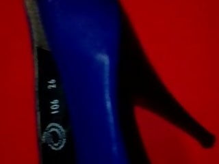 Shoejob blue high heels...