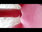 Fucking her pussy with dildo