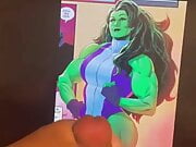 She Hulk Cum Tribute