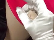 kigurumi swimsuit stroking 