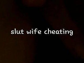 Cheating slut wife plays fingers herself...