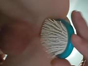 Brosse bleue anus 