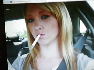 Blonde dangling a cigarette...