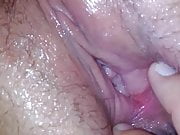 Czech MILF orgasm. Wet juicy pussy