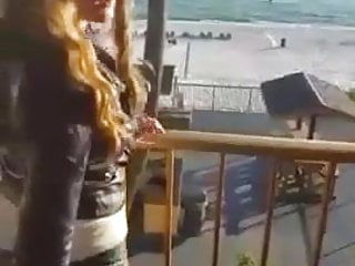 Balcony, Amateur Nudity, Girls Sex, Playing