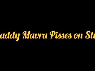 (M4 Female) Daddy Mavra Pisses On His Slut