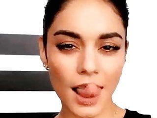 Vanessa Hudgesn sexy tongue loop