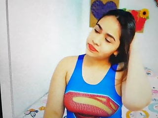 Naughty supergirl...