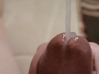 Another great hand job with Vaseline pov cumshot