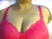 Desi hot girl going outside having sexy fun alone in front of live camera.