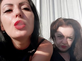 Two Girls, Domination, Sexy Beauties, Mistress Dominatrix