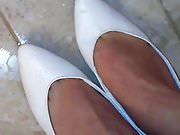 net friend's wife's heels pissed