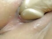 Close up sexy and wet pussy hole